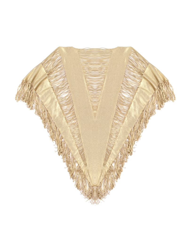 Beach Bunny Indian Summer Poncho - Gold Beach Bunny Indian Summer Poncho - Gold