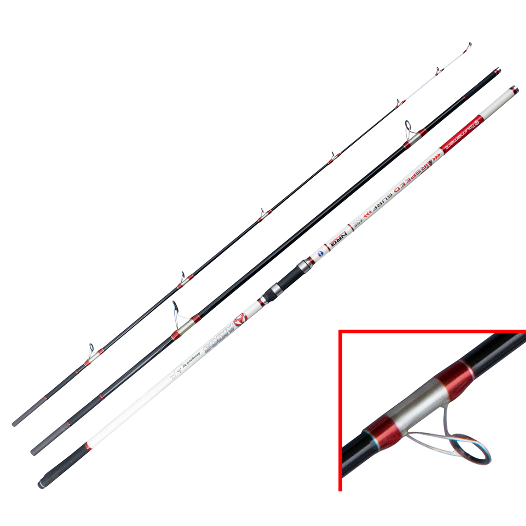 Akios Airspeed Surf 435 Continental Surf Rod