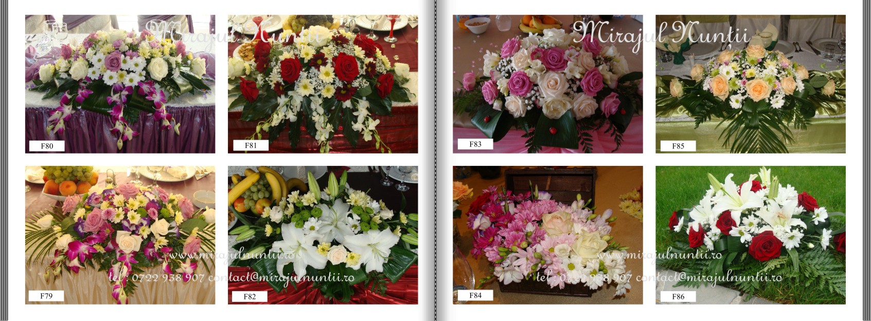 Aranjamente florale nunta