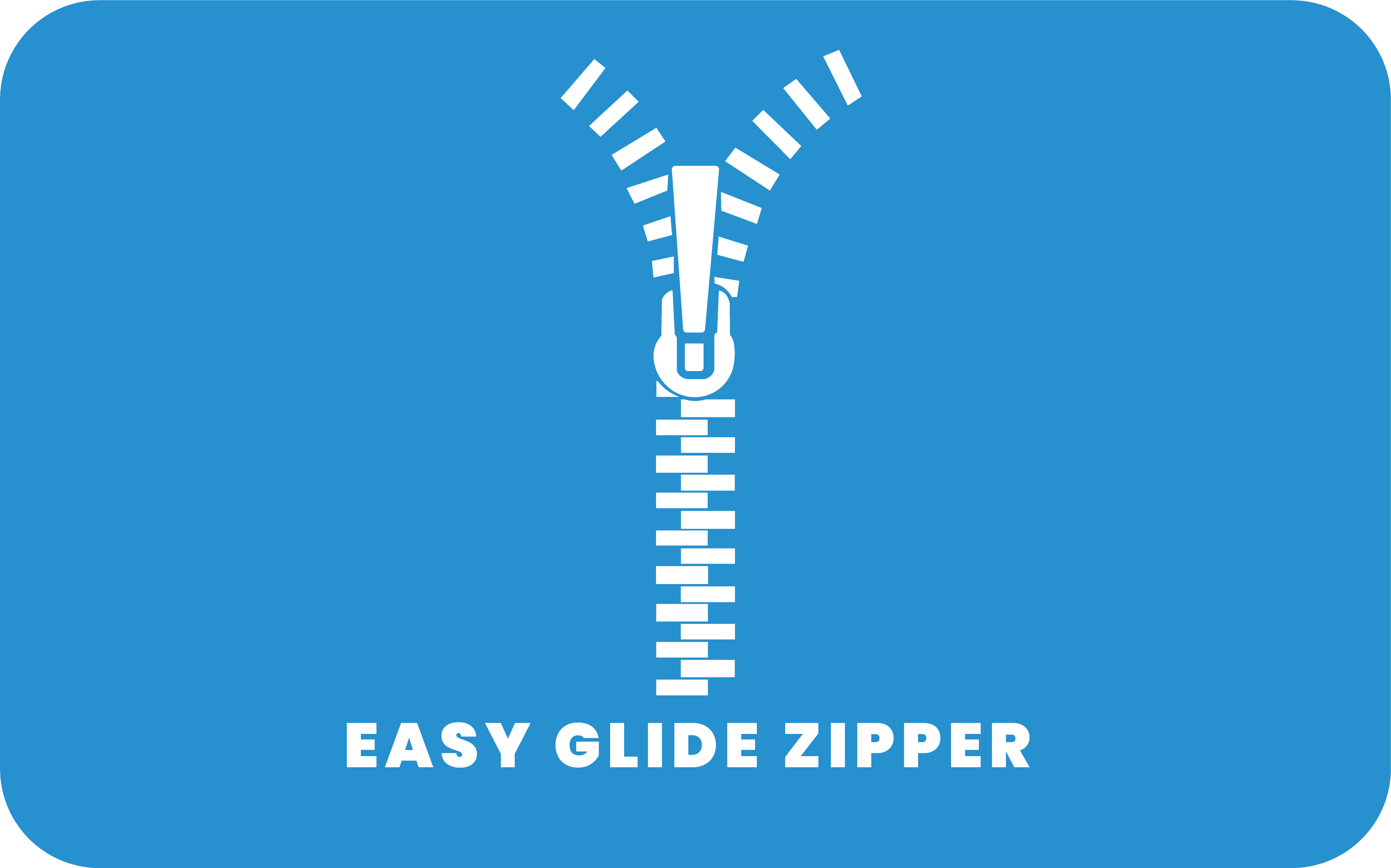 Easy Glide Zipper Kanga Kase Mate