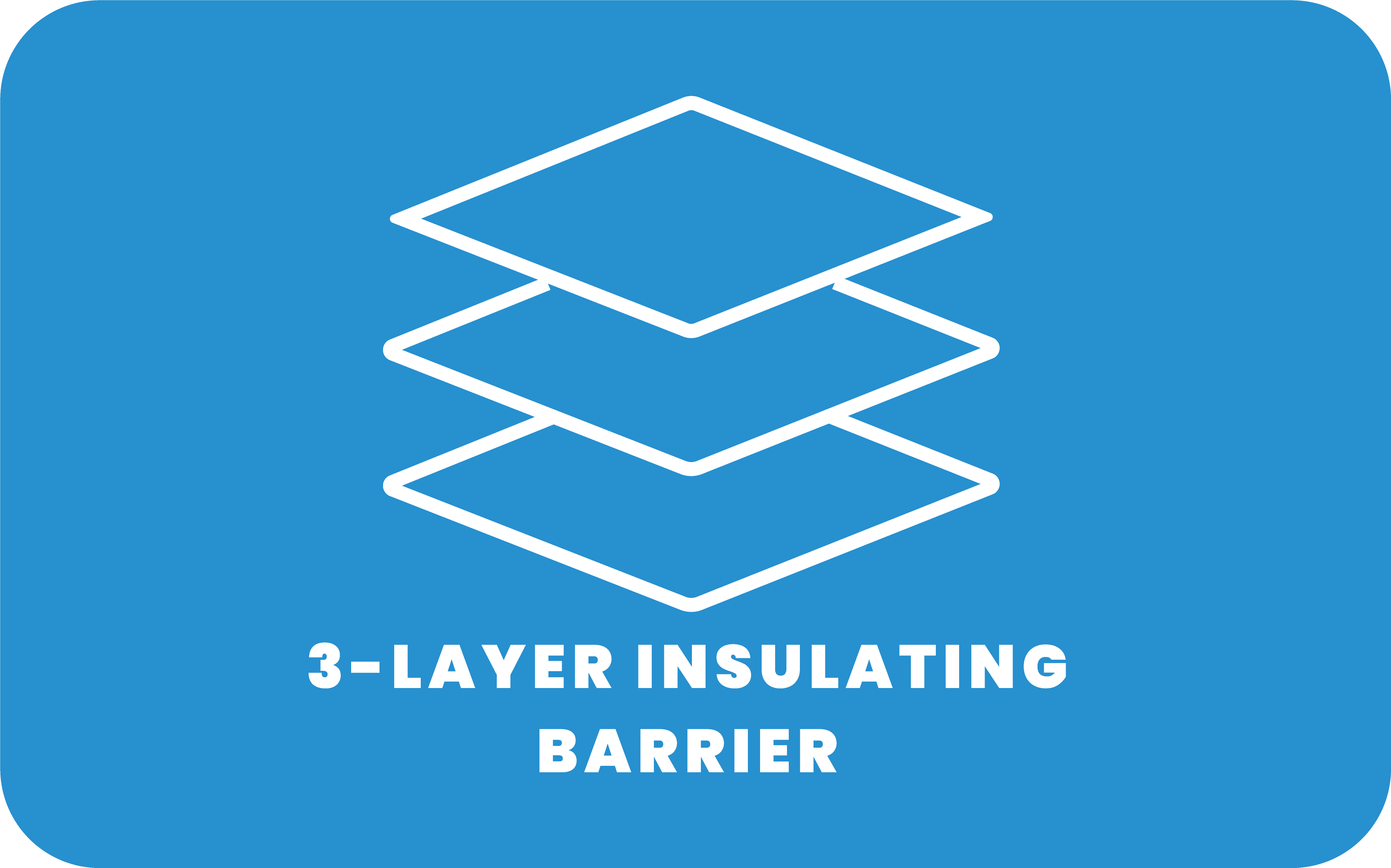 3-layer insulating barrier Kanga Kase Mate