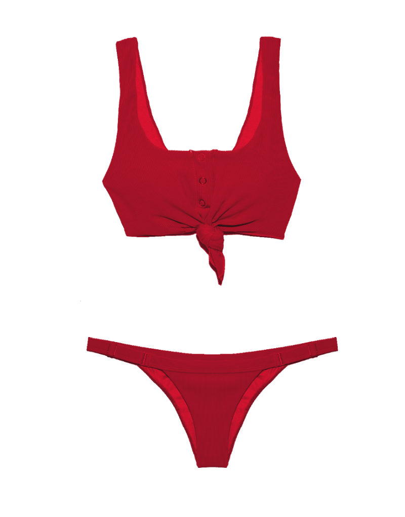 Beach Bunny Fine Lines Knot Bikini Beach Bunny Fine Lines Knot Bikini