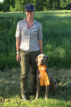 Becker with Junior Hunter Title Becker with Junior Hunter Title