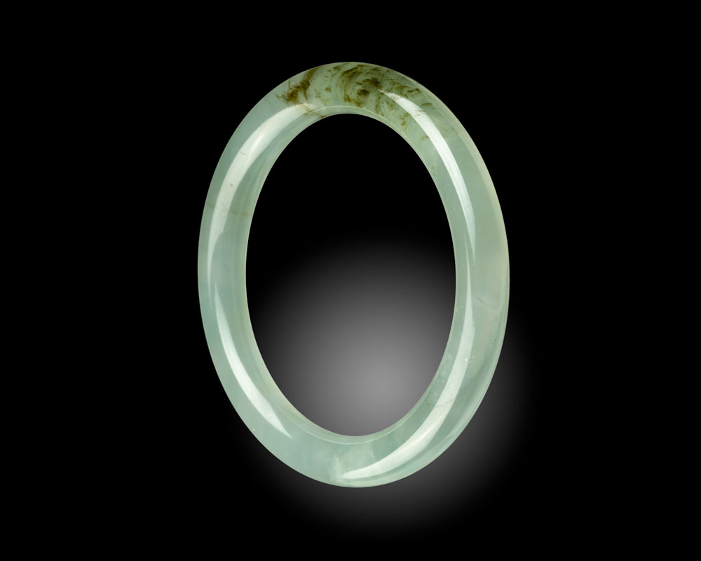 High Quality Jade Bangle Bracelet Beautiful translucent Jadeite Jade Bangle.
