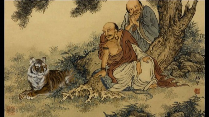 Chinese Buddha painting