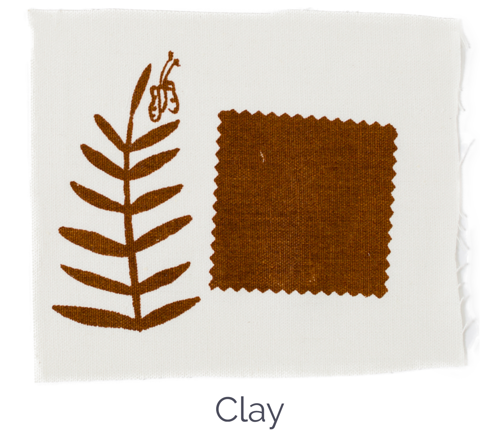 Clay color standard Sara Parker Textiles