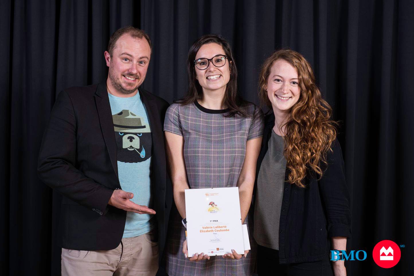 Elizabeth et Valérie remporte le 1er prix au concours Idées d'entreprises
