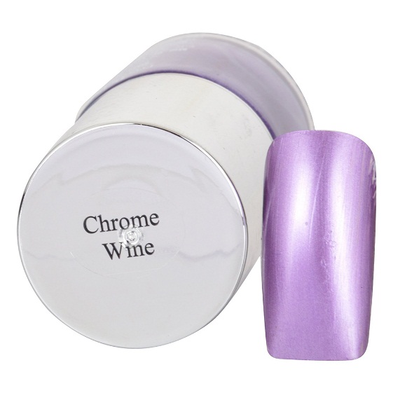 DeBelle Gel Nail Lacquer Chrome Wine (Chrome Purple Nail Polish)