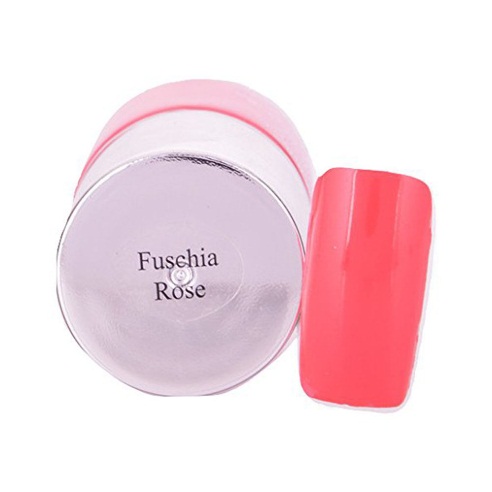 DeBelle Gel Nail Lacquer Fuschia Rose (Bright Pink Nail Polish) DeBelle Gel Nail Lacquer Fuschia Rose (Bright Pink Nail Polish)