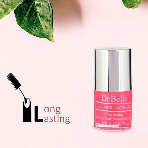 DeBelle Gel Nail Lacquer Fuschia Rose (Bright Pink Nail Polish) DeBelle Gel Nail Lacquer Fuschia Rose (Bright Pink Nail Polish)