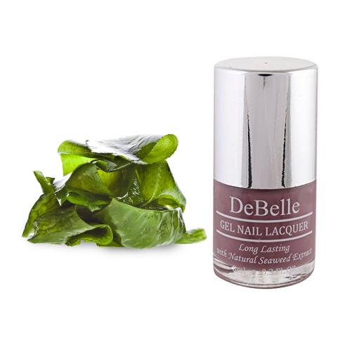 DeBelle Gel Nail Lacquer Majestique Mauve (Mauve Nail Polish)