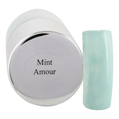 DeBelle Gel Nail Lacquer Mint Amour (Mint Blue Nail Polish)