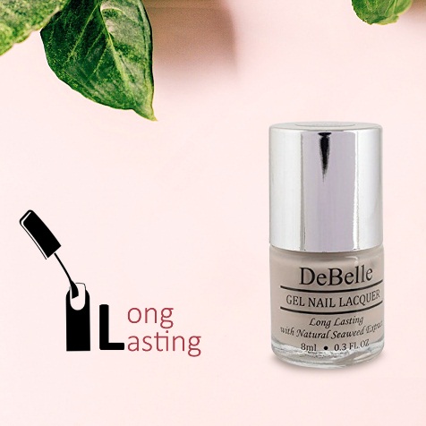 DeBelle Gel Nail Lacquer Natural Blush (Beige Nail Polish)