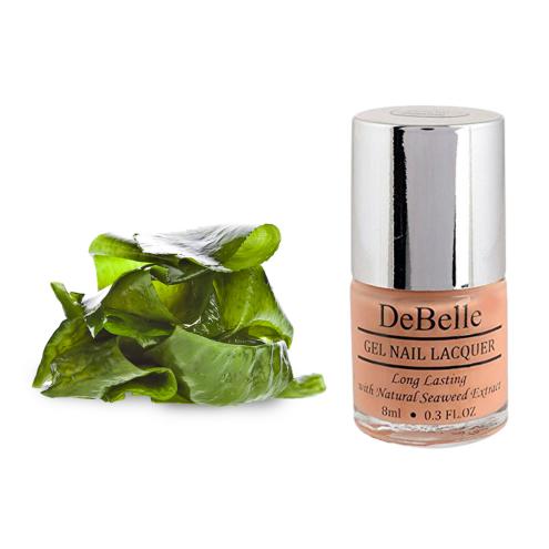 DeBelle Gel Nail Lacquer Peachy Passion (Peach Nail Polish)