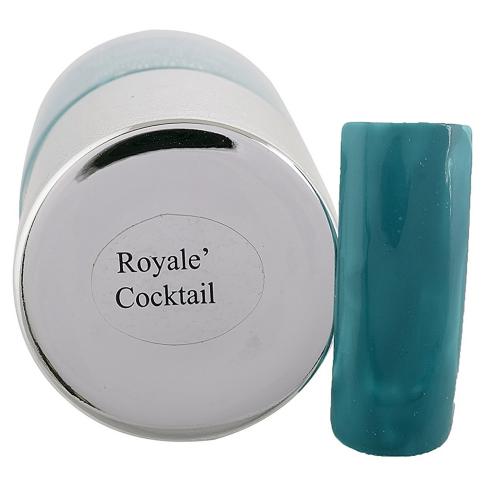 DeBelle Gel Nail Lacquer Royale Cocktail (Turquoise Blue Nail Polish)
