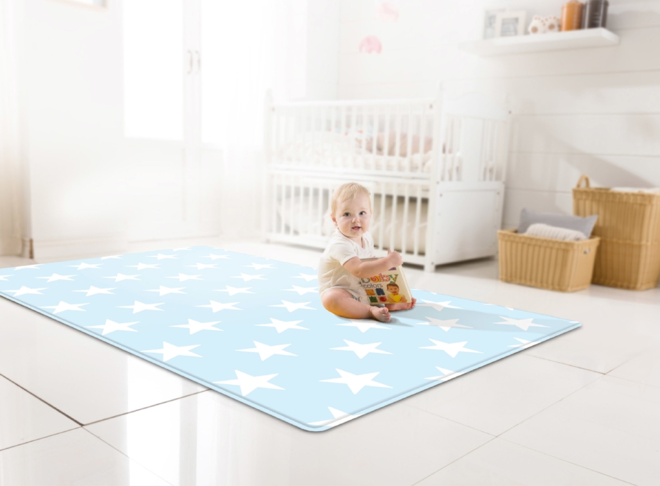 living room baby mat