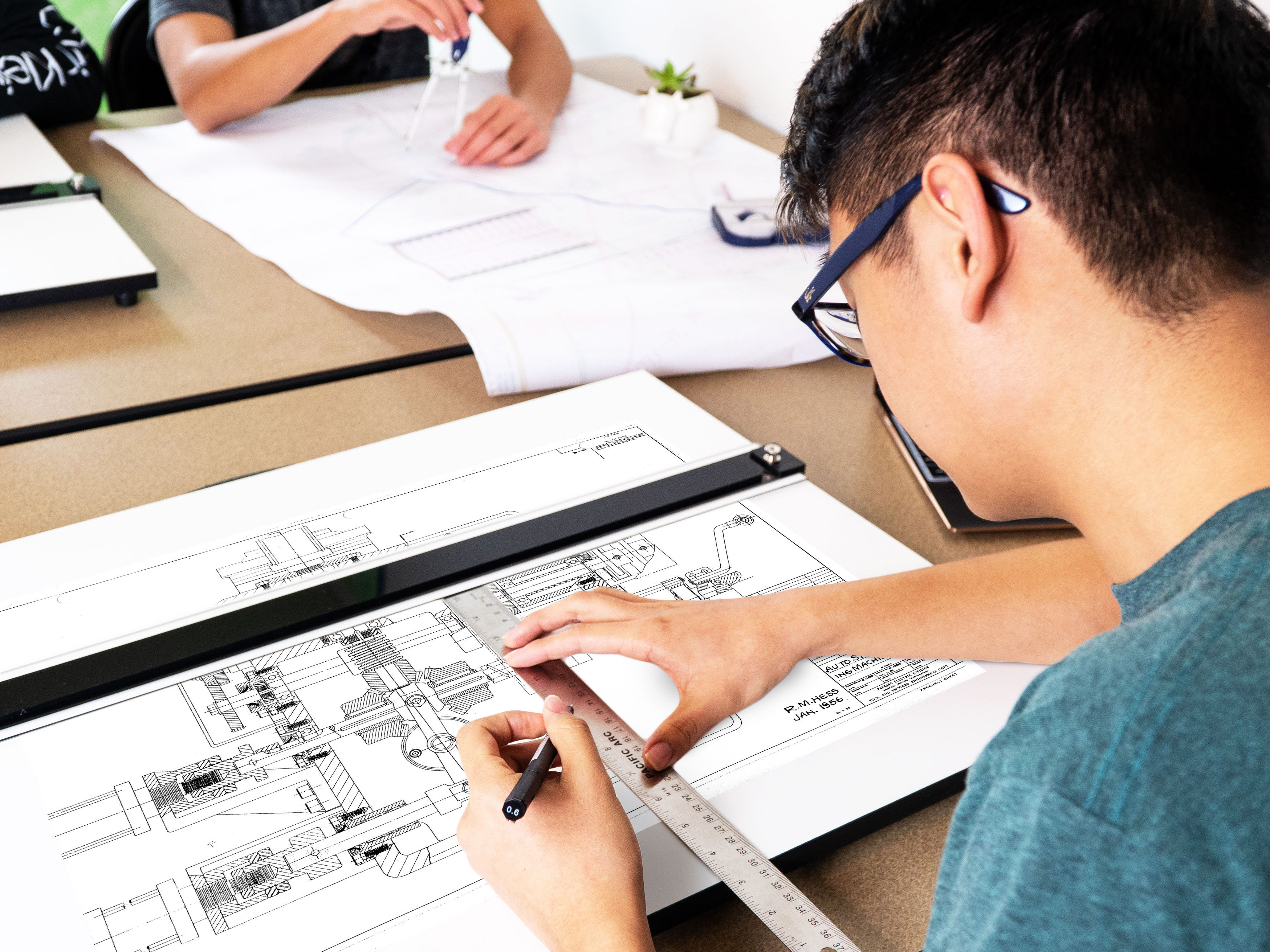 Drafting Stainless Steel Straightedge Drafting Stainless Steel Straightedge