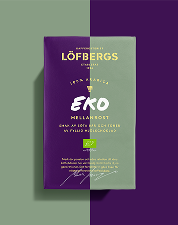 Löfbergs EKO MELLANROST Filtermalt 450 g Löfbergs EKO MELLANROST Filtermalt 450 g