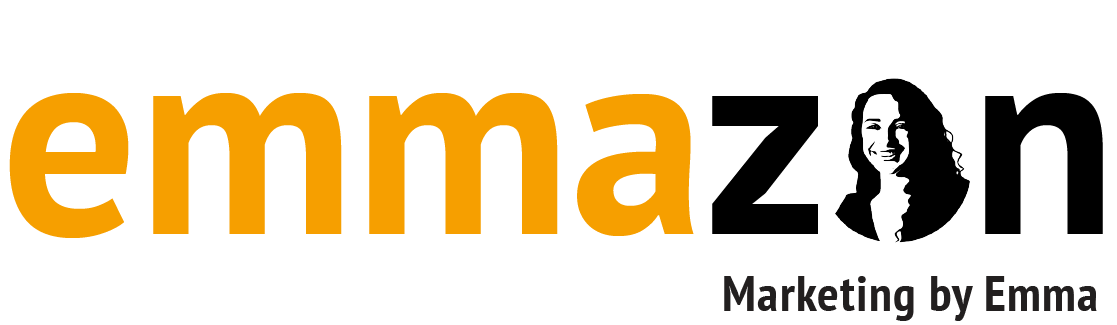 Emmazon by Marketing by Emma logo