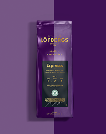 Löfbergs ESPRESSO RA Hele bønner 400 g Löfbergs ESPRESSO RA Hele bønner 400 g