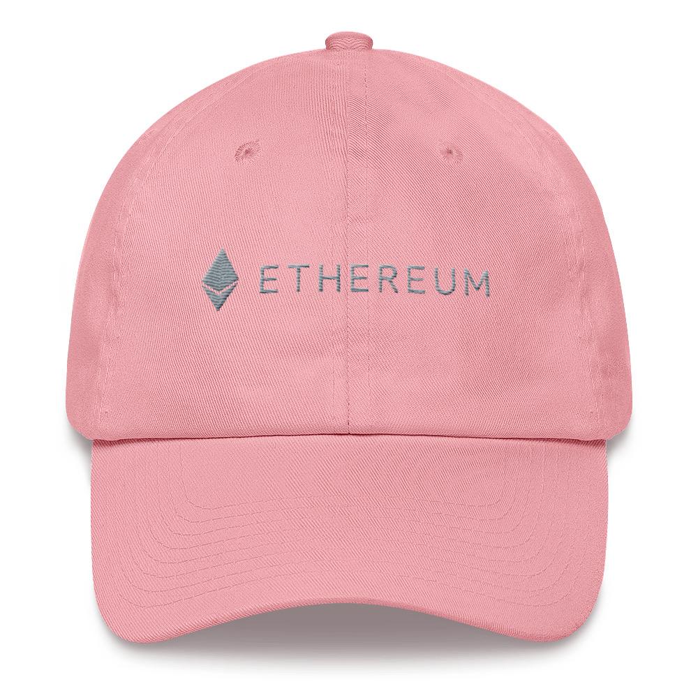 Ethereum-Hat-Pink-Bit-Coin-Hat-Club-Crypto-Wear Crypto-Clothing-Crypto-Gear-Crypto-Merch-Bitcoin-Hat-Club