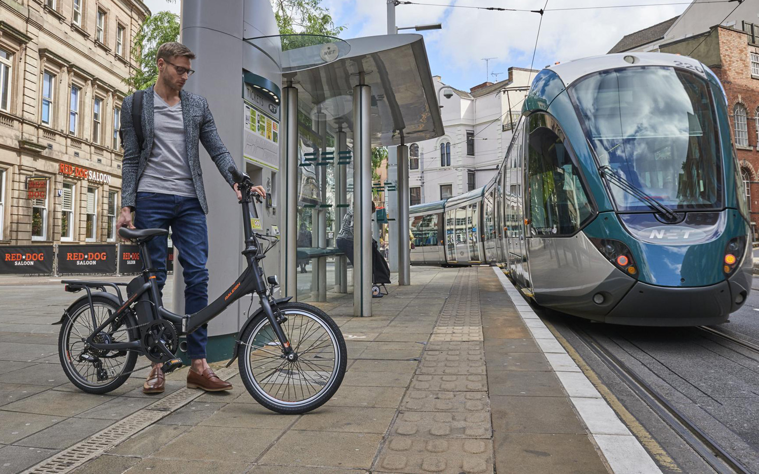 raleigh folding ebike