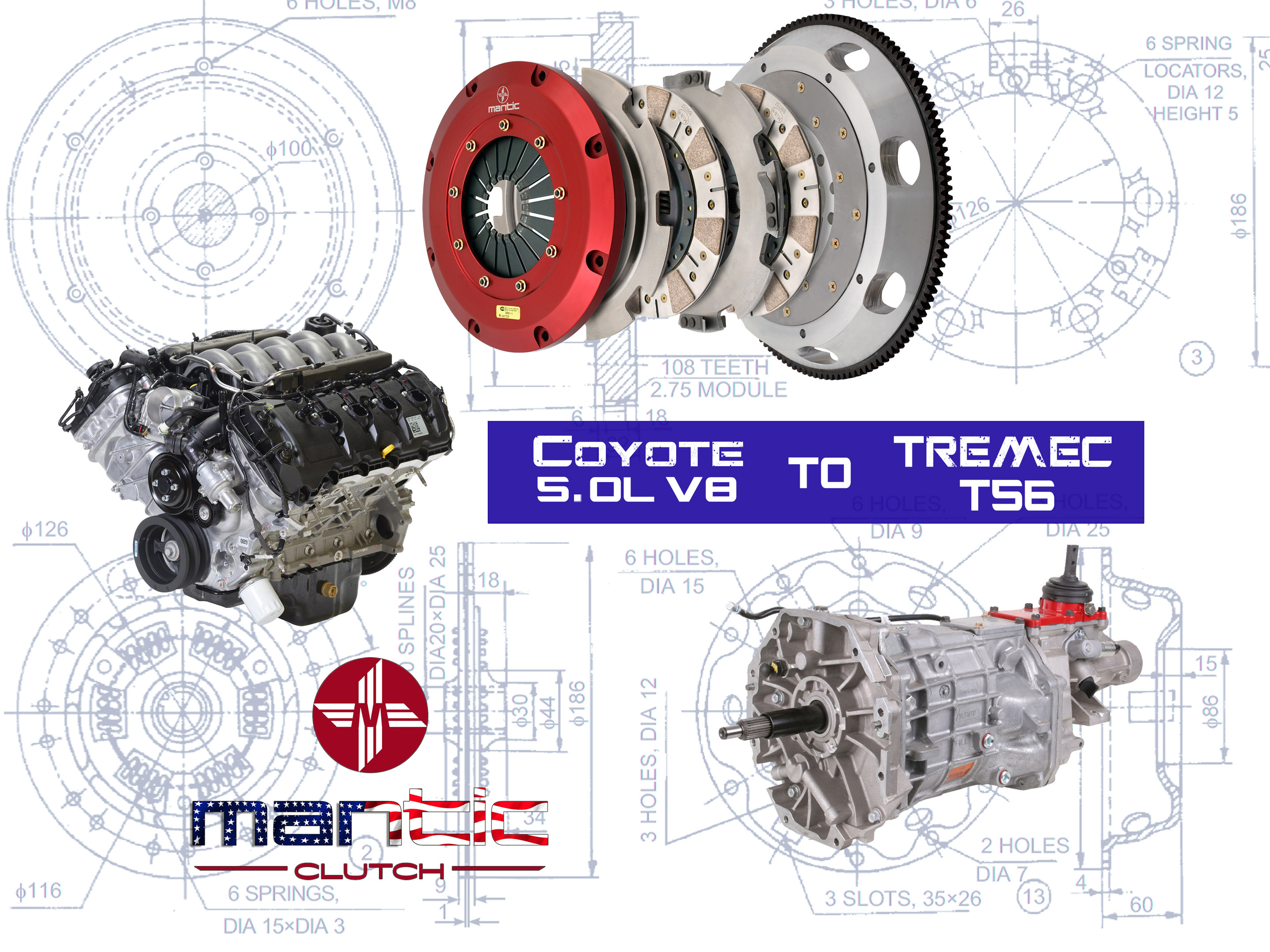 LS LSX Swap T56 Clutch Kits