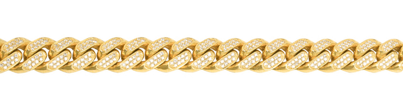 Diamond Cuban Chain Gold City Diamond Cuban Chain