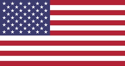 United States Flag Gold City Flag