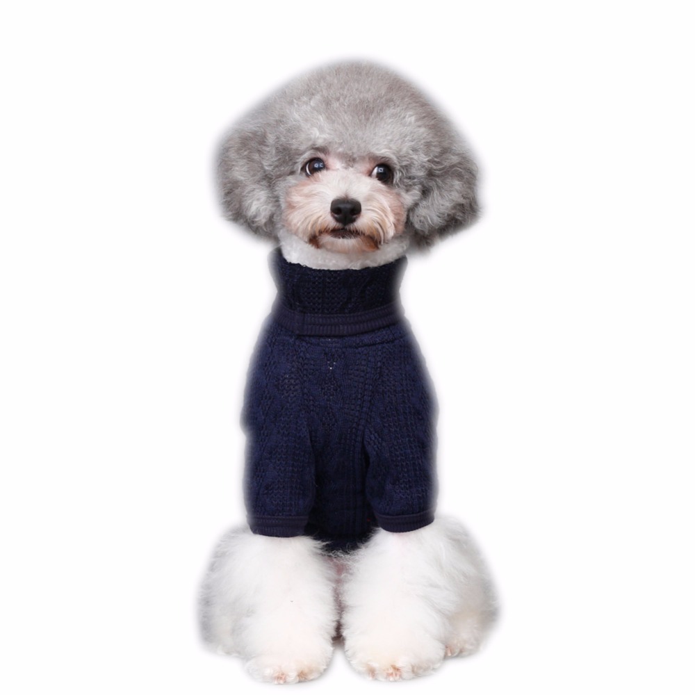 blueclassicturtleneckdogsweater