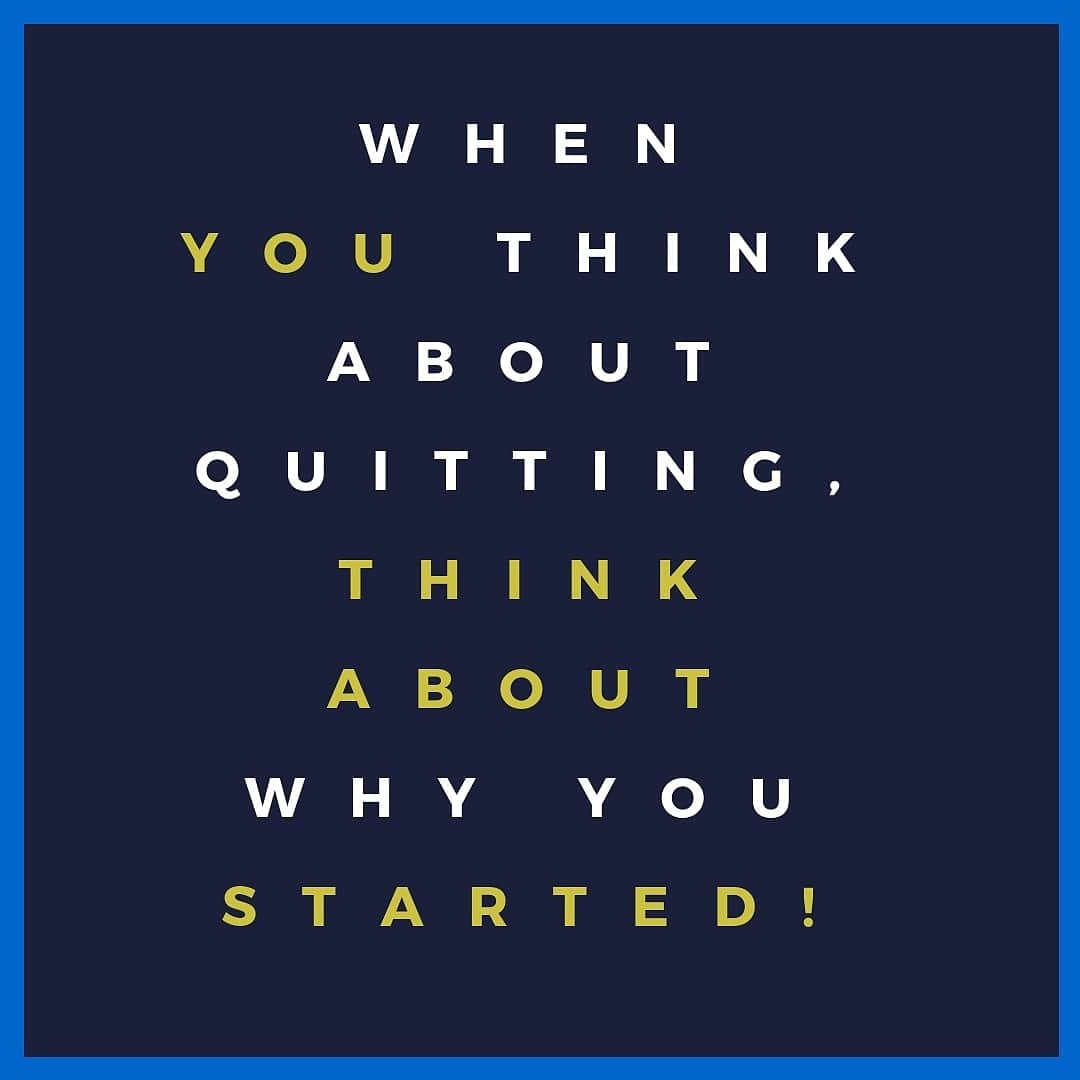How to tackle the debt in your business When you think about quitting, think about why you started.