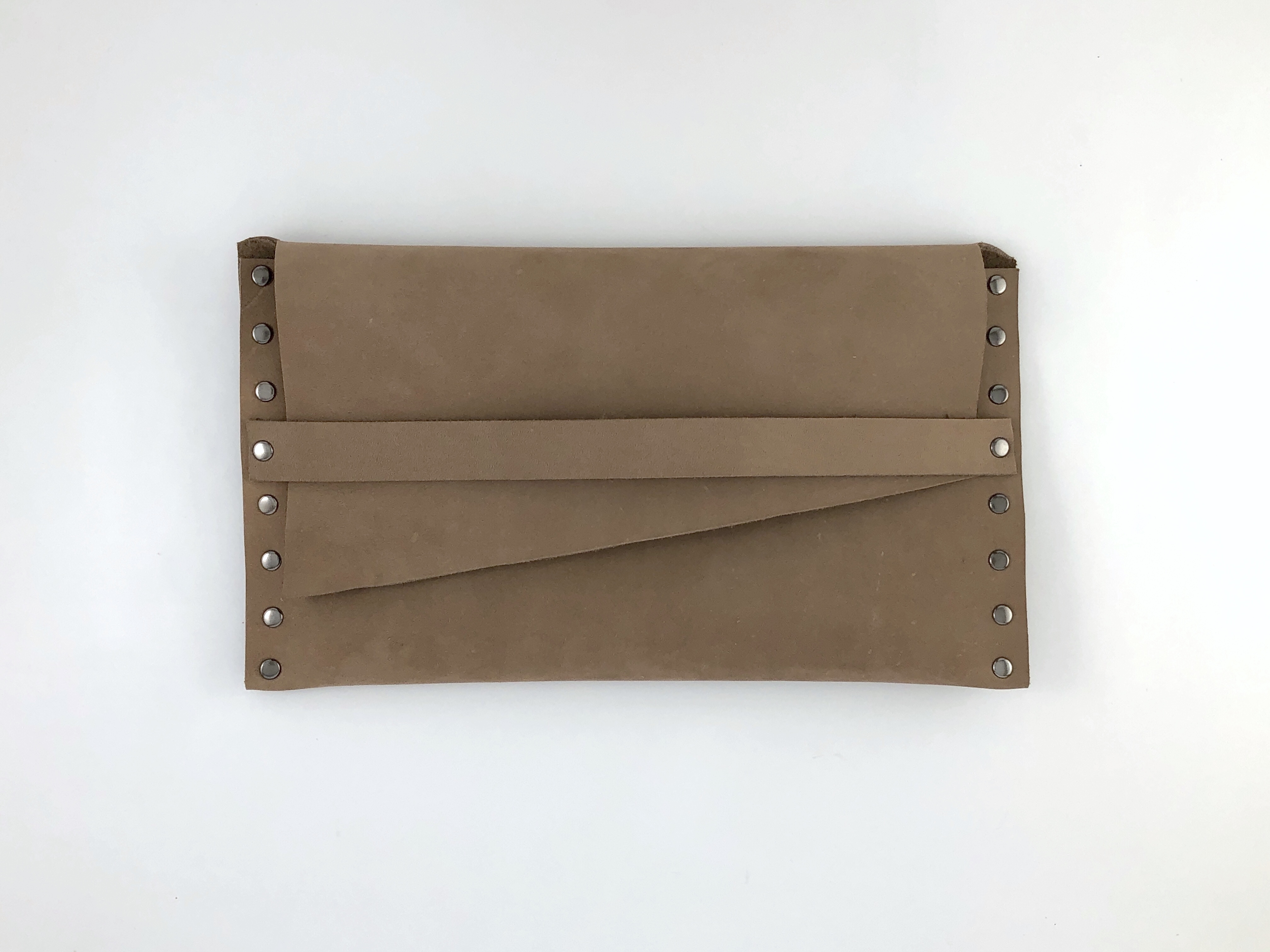 DIY Leather clutch