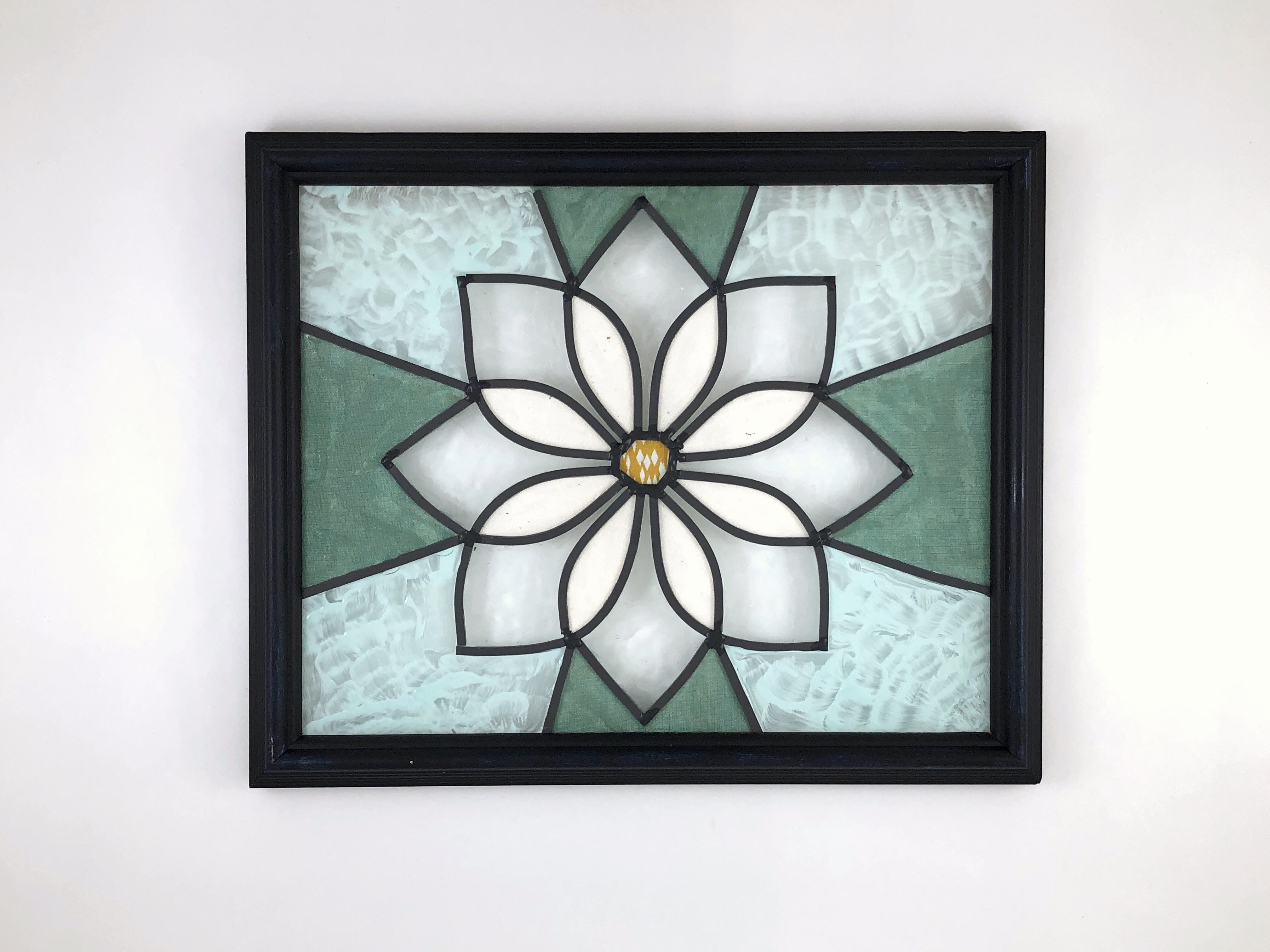 DIY Faux Stained Glass