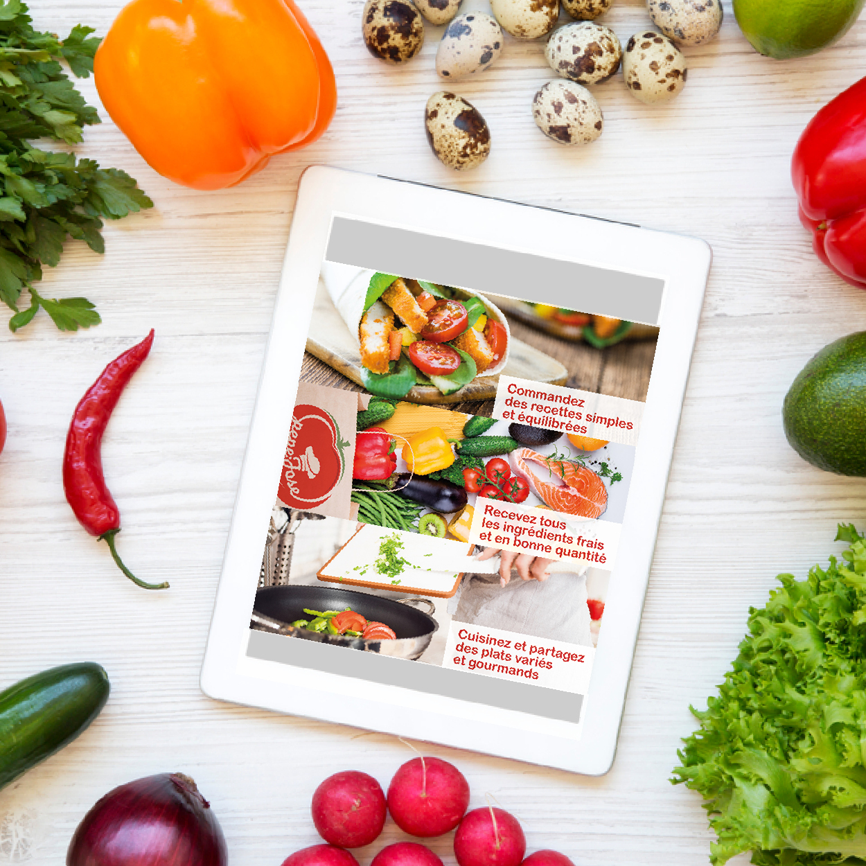 Je commandes mes recettes