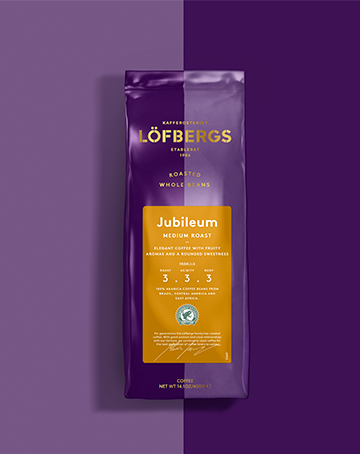 Löfbergs JUBILEUM RA Hele bønner 400 g Löfbergs JUBILEUM RA Hele bønner 400 g