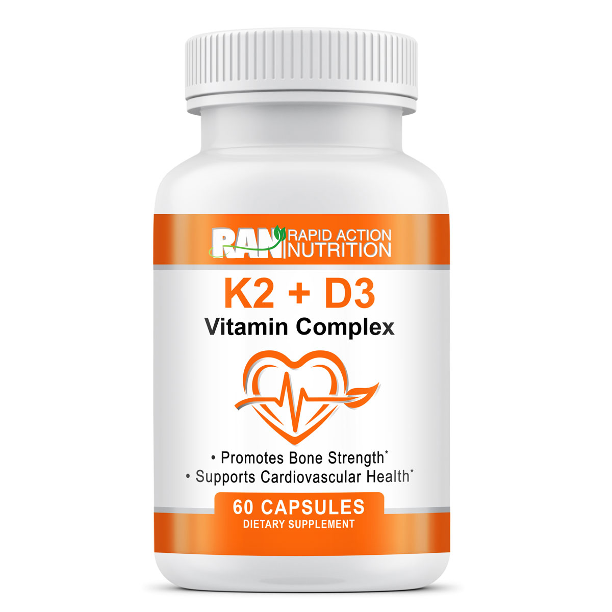 Vitamin K2 & D3 - Rapid Action Nutrition