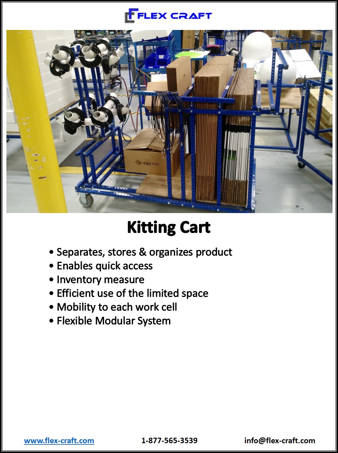 Customizable Kitting Carts