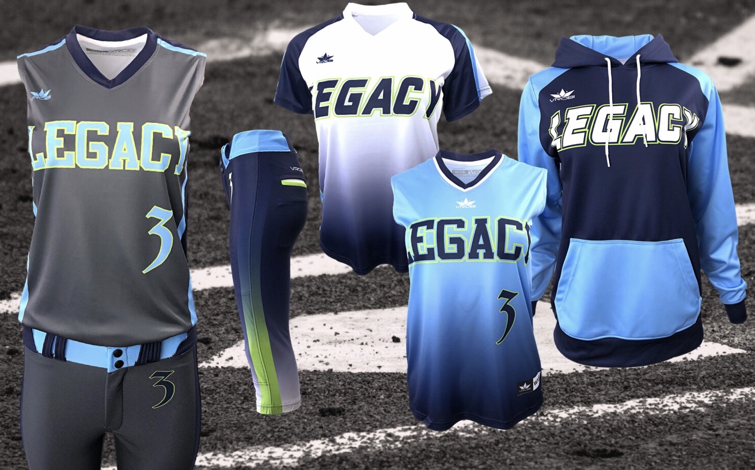 Fastpitch Softball Custom Sublimated Uniforms