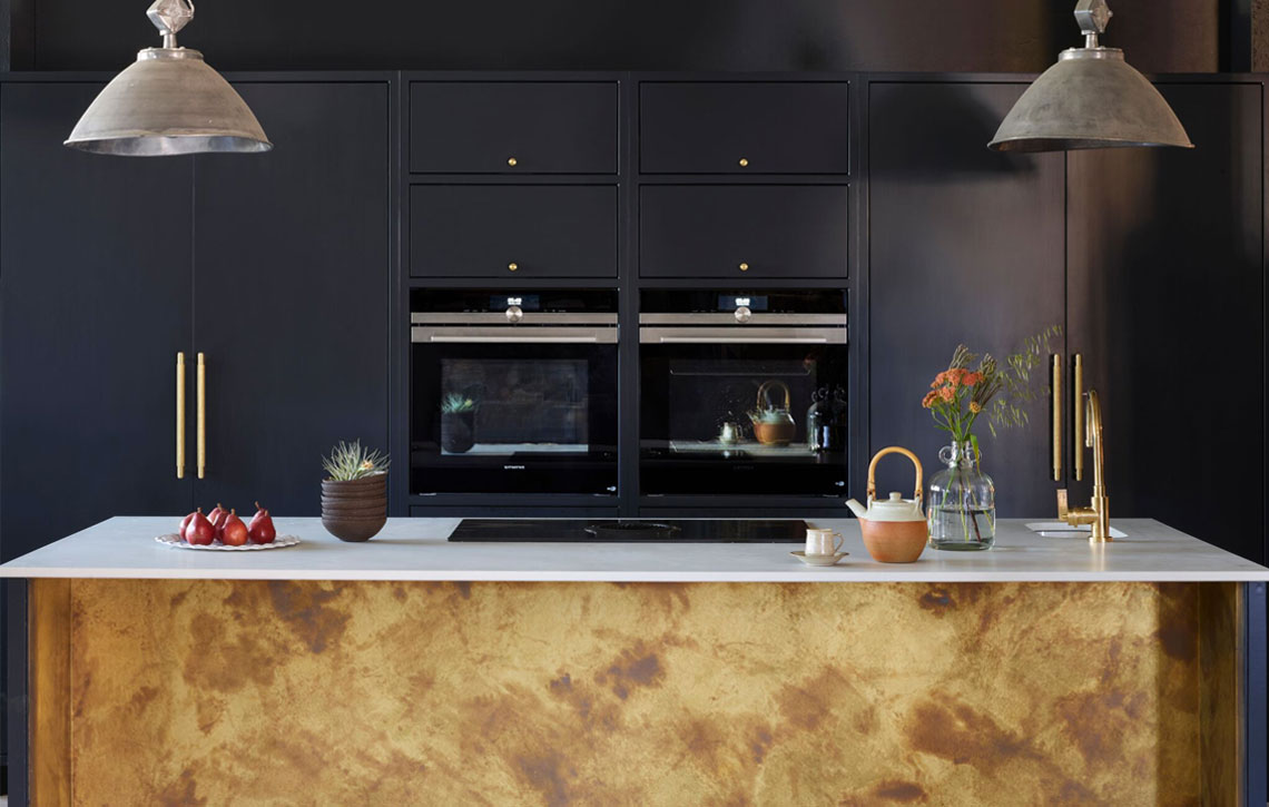 Library Wooden Bespoke Kitchen