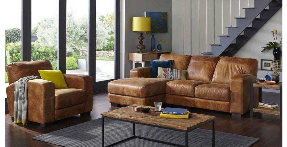leather sofa