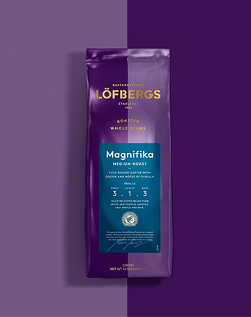 Löfbergs MAGNIFIKA RA Hele bønner 400 g Löfbergs MAGNIFIKA RA Hele bønner 400 g