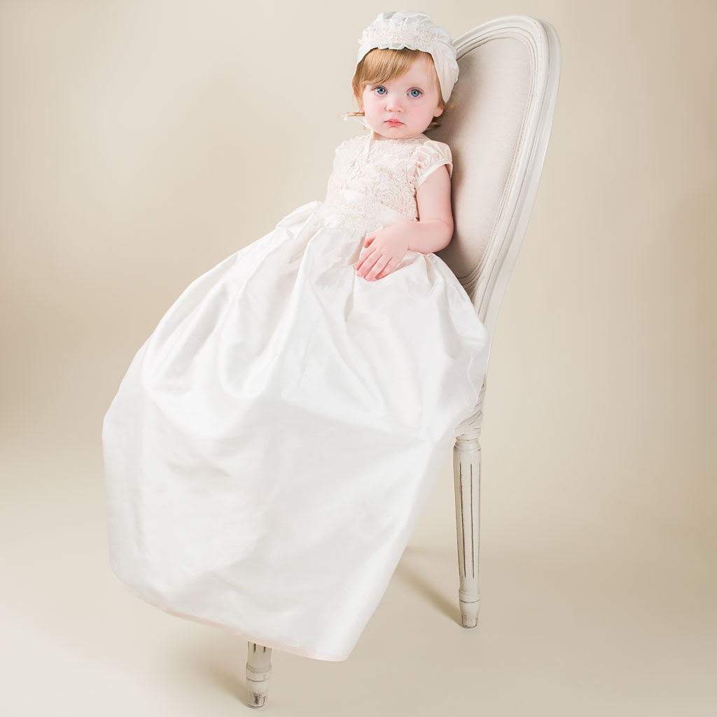 Tessa Girls Convertible Christening Dress Collection