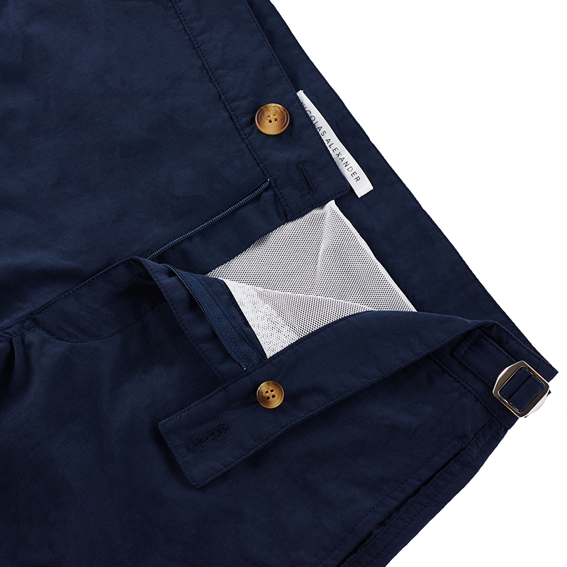 Nicolas Alexander is the best men's swimwear brand Tailored mid-length men's swim shorts
