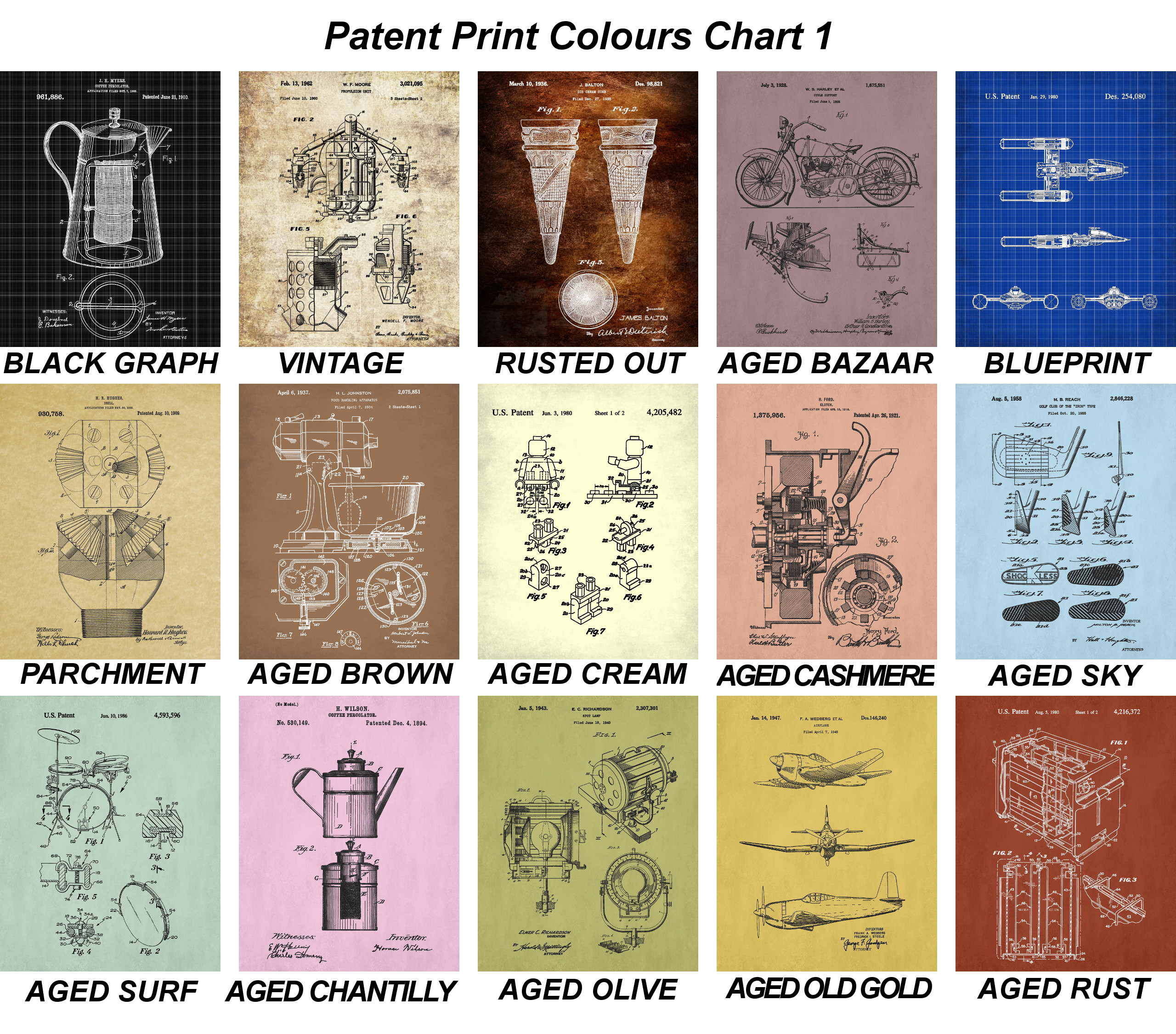 patent prints