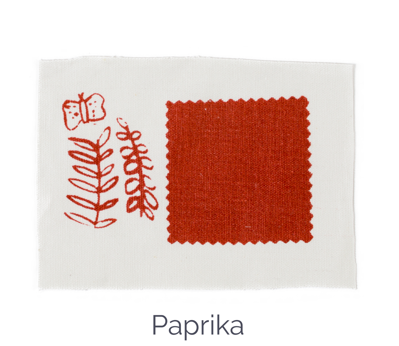 Paprika color standard Sara Parker Textiles