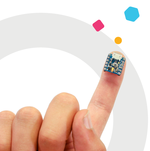 pico held on finger
