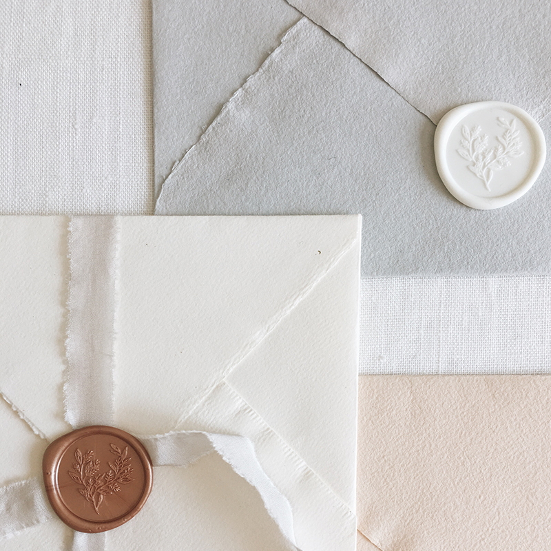 Eucalyptus Wax Seals by Paula Lee Calligraphy