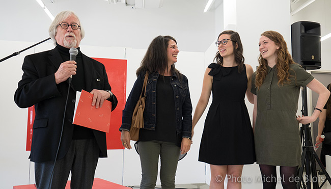 Michel Dallaire, Elizabeth Coulombe et Valérie Laliberté