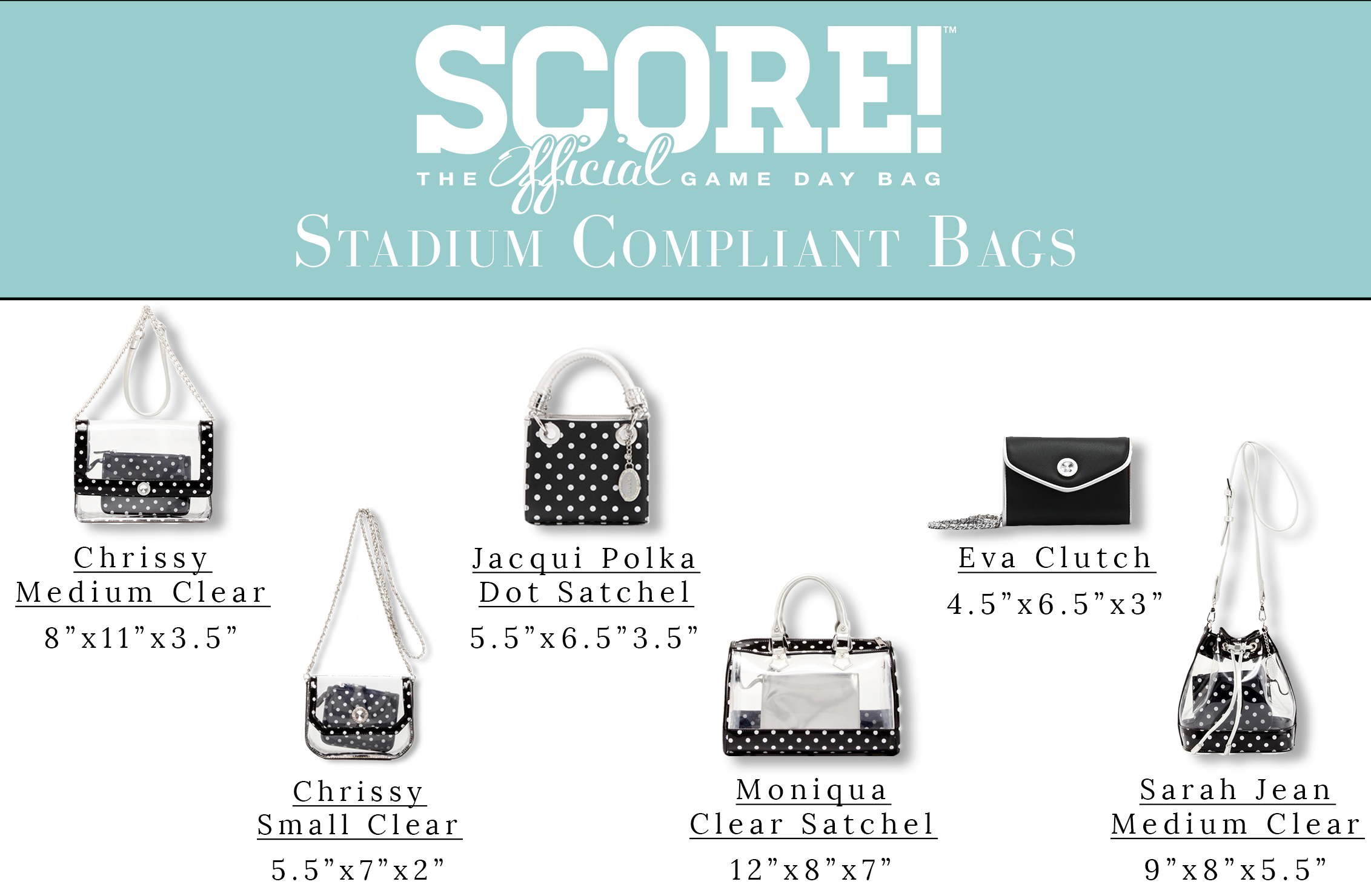 Stadium Arena Bag Policies Check Out Our Stadium Compliant Bags SC