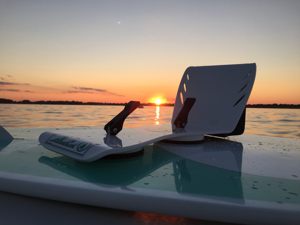 Aluminum wake shaper heyday boats and sunset surfing